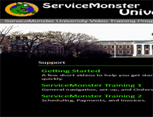 Tablet Screenshot of help.servicemonster.net
